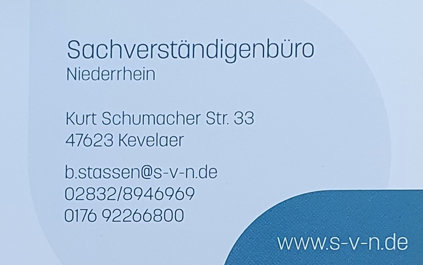 Kfz-Sachverständiger Kevelaer - Bernd Staßen - Sachverständigenbüro Niederrhein
