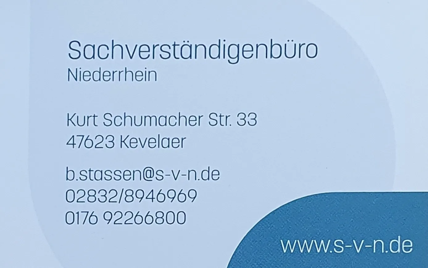 Kfz-Sachverständiger Kevelaer - Bernd Staßen - Sachverständigenbüro Niederrhein