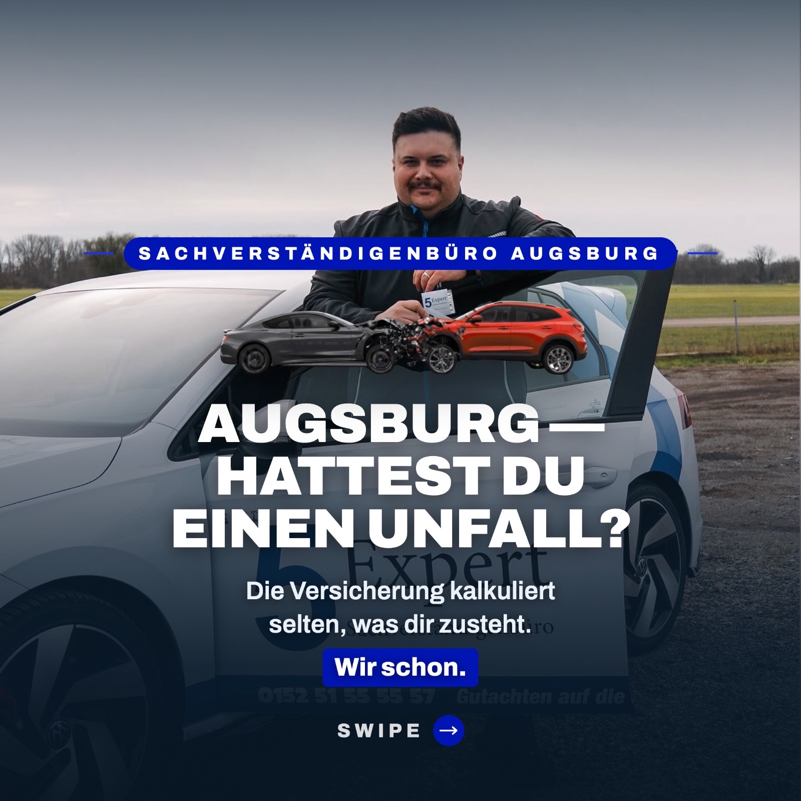 Kfz-Gutachter Augsburg - Okan Aydin - Schadensgutachten & Wertermittlung