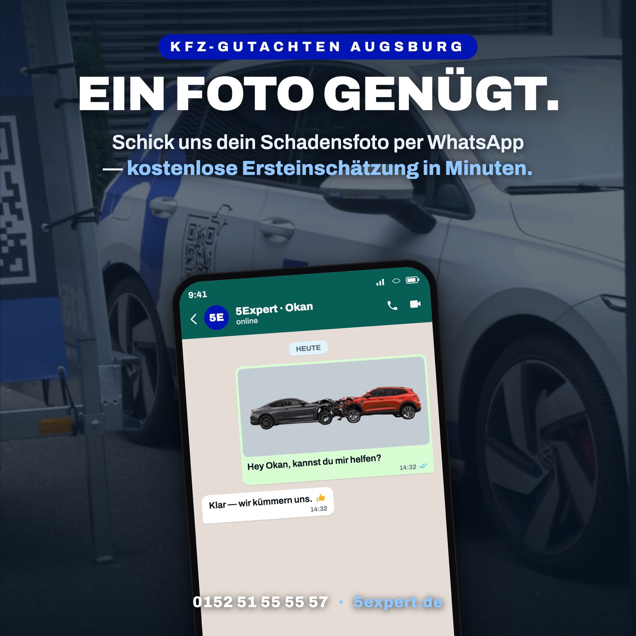 Kfz-Gutachter Augsburg - Okan Aydin - Schadensgutachten & Wertermittlung