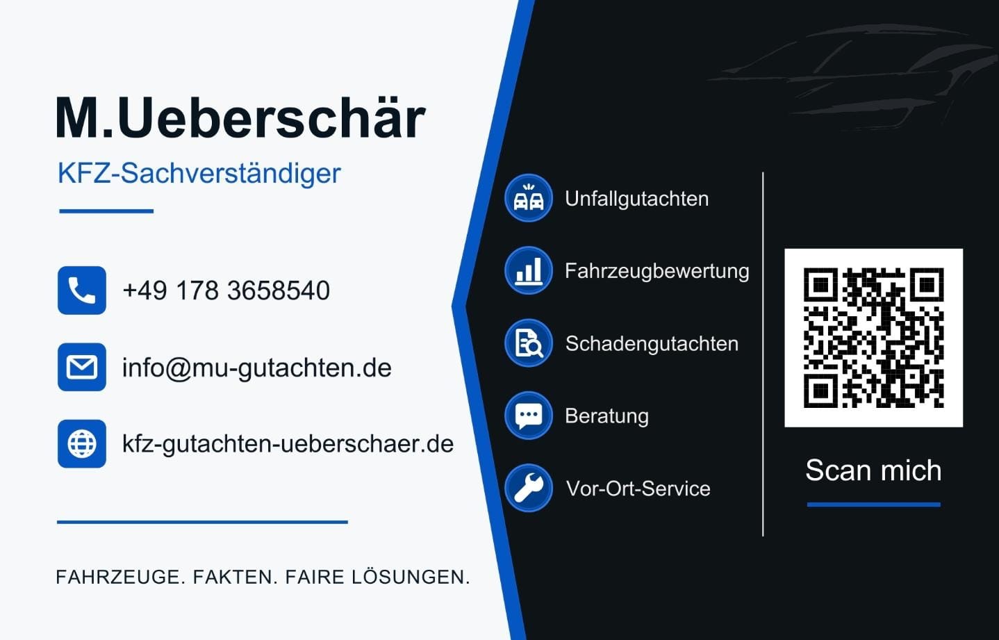 Kfz-Gutachter Bremerhaven - Mike Ueberschär - Unfallgutachten & Schadengutachten