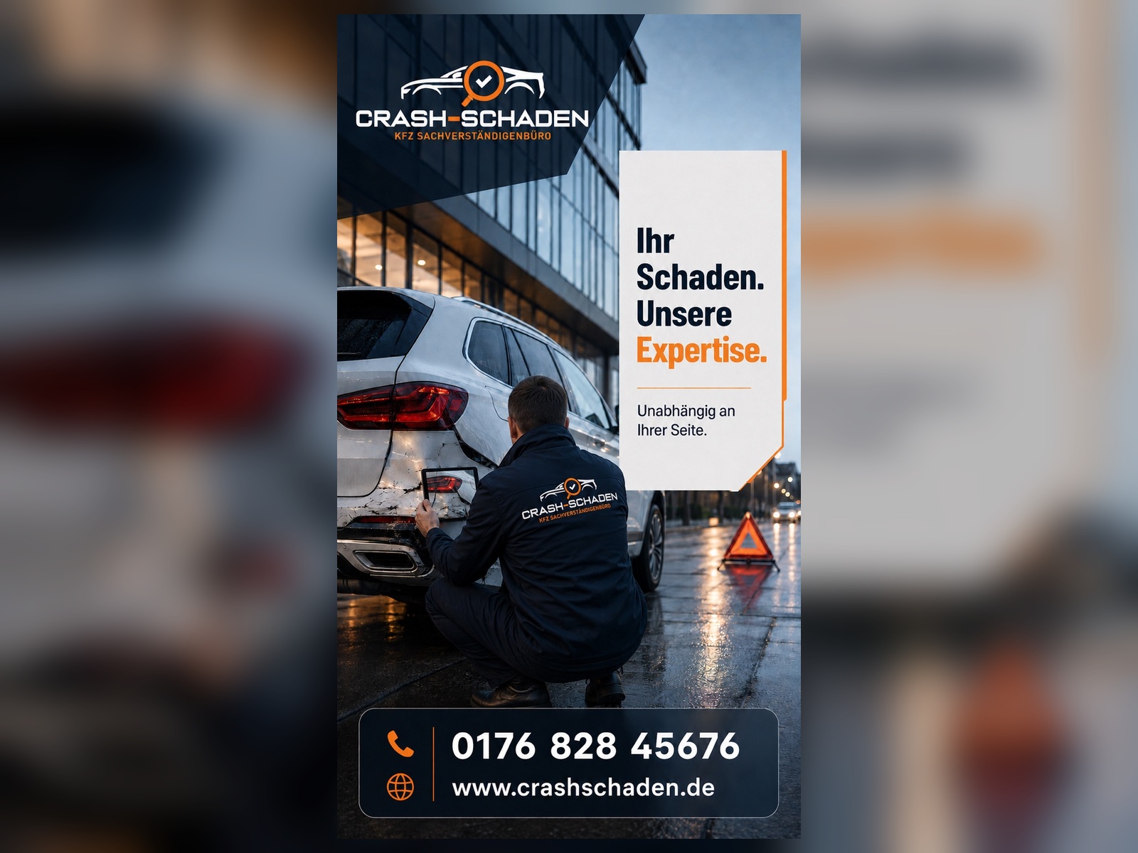 Kfz-Gutachter Bad Homburg / Crash-Schaden KFZ Sachverständigenbüro - Schadengutachten