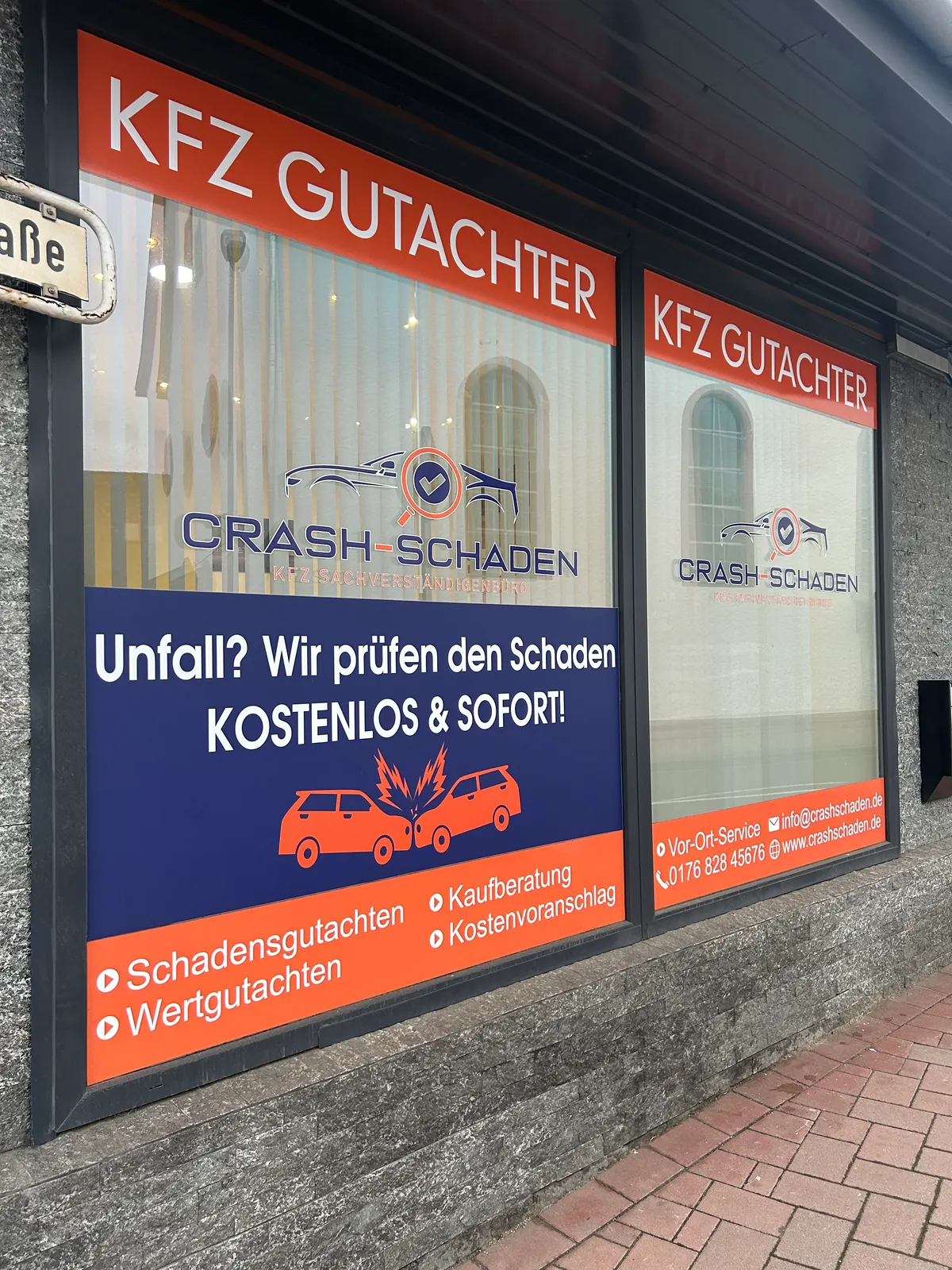 Kfz-Gutachter Friedrichsdorf - Crash-Schaden KFZ Sachverständigenbüro - Schadengutachten