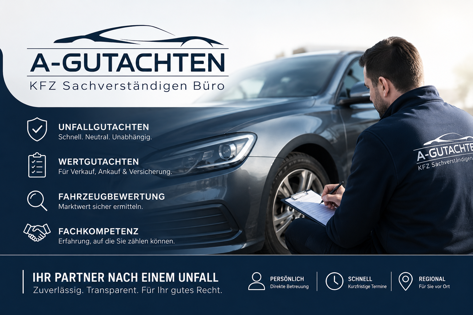 Kfz-Gutachter Gießen - A-Gutachten Kfz Sachverständigen Büro - Unfallgutachten & Wertermittlung